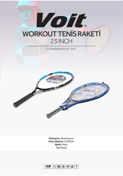 Voit Workout Tenis Raketi 23 Inch