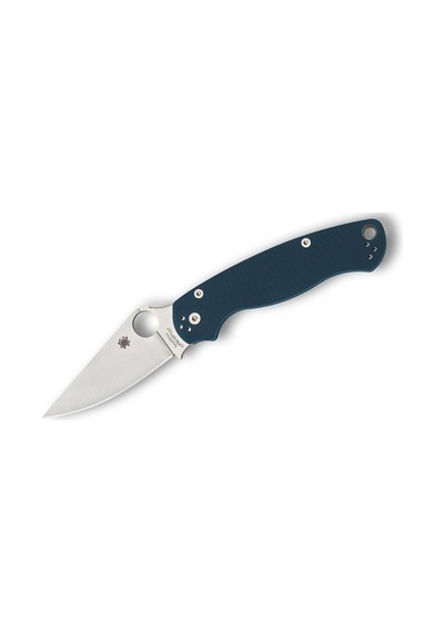 Spyderco Para Military 2 Cpm Spy27 G10 Blue Plainedge Kamp Çakı Mavi 75569850
