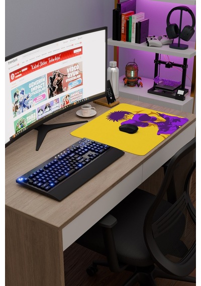Hajime No Ippo Anime V3 - 48x40 Xl Gaming Kauçuk Kaymaz Taban Mouse Pad Fare Altlığı