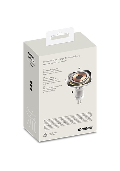 Momax CM29 Charge Flow Magsafe Araç İçi Telefon Tutucu Beyaz