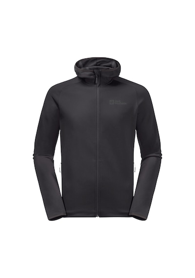Jack Wolfskin Baiselberg Erkek Outdoor Polar Ceket Antrasit