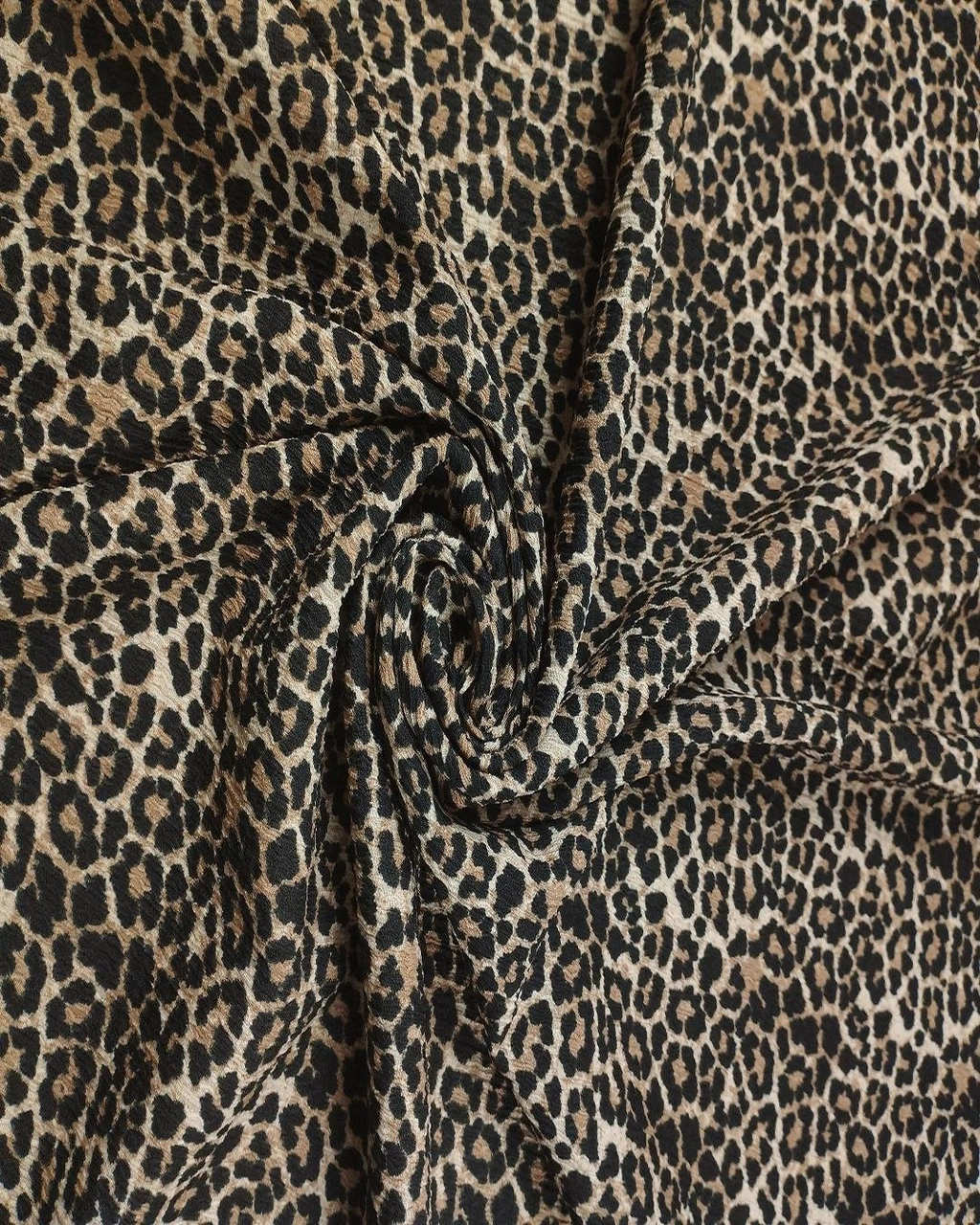 Irmak Örme Bürümcüklü Jarse Leopar Desen En: 160 Cm-964 Renkli