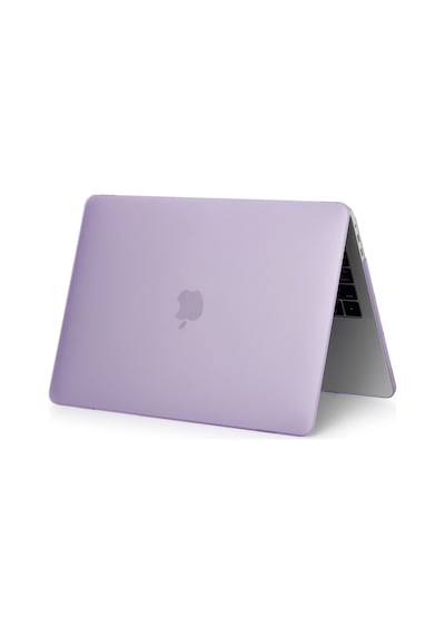 Arabulalaca Apple Uyumlu MacBook Air 13" A2179 Mat Doku Hardcase Kılıf Mor