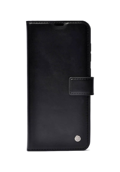 Apple iPhone 17e Uyumlu Kılıf Kart Ve Para Bölmeli Cüzdanlı Kapaklı Telefon Kılıfı Kapak Siyah