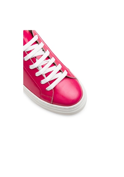 Deery Hakiki Deri Fuşya Sneaker Kadın Ayakkabı - Z1681Zfsyc01 Fuşya
