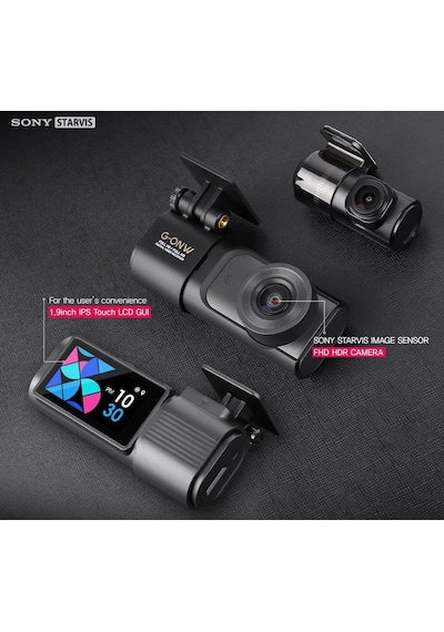 Tr Gonw 2ch Fullhd Hdr Wi-fi Akıllı Araç Kamerası