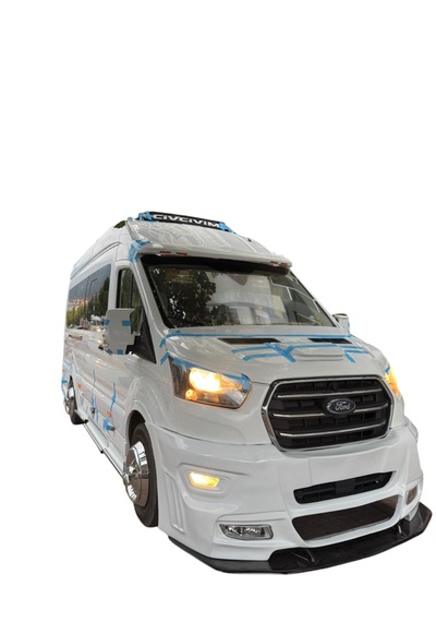 Ford Transit 2019-2025 Transit F30 Ön Tampon Giydirme Astarlı Boyasız