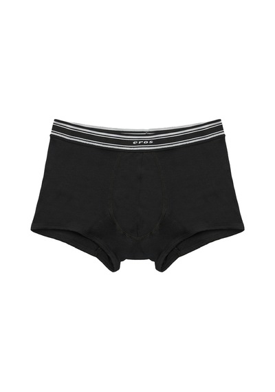 Eros Erkek Mikro Modal Esnek Boxer Siyah