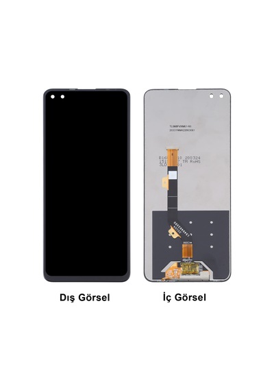 Teknonet Tecno Camon 16 Premier Uyumlu Lcd+dokunmatik - Siyah