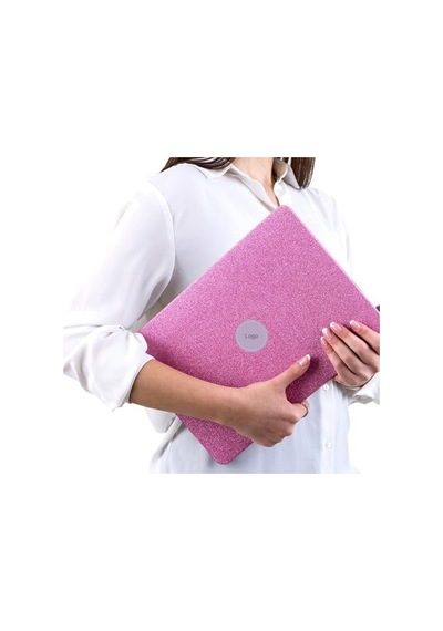 Macbook Air M1 Kılıfı A2337 Uyumlu 13 İnç Premium Simli Deri Kaplama Hard Case A2179 A1932 Sert Koruyucu Kapak Çizilme Ve Darbe Koruma Kılıfı Açık Pembe