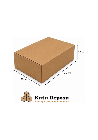 20x25x10 Cm E-ticaret Ve Kargo Kutusu 50 Adet