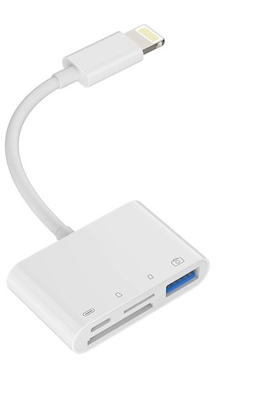 Lightning To Usb 3.0 Micro Sd Tf Kart Okuyucu Çevirici Dönüştürcü
