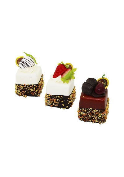 Barotti Dmr-9667 Mıknatıslı Buzdolabı Magnet Mini Kek & Pasta - 6'li Paket