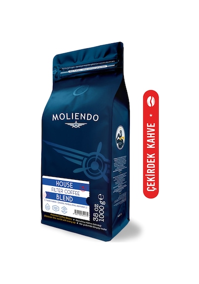 Moliendo House Blend Çekirdek Filtre Kahve 1000 G