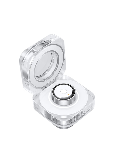 Samsung Galaxy Uyumlu Ring Akıllı Yüzük Gümüş Titanyum 12,21.4 MM