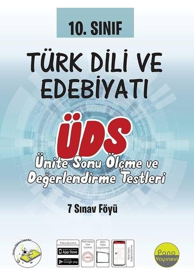 Pano Yayınları 10. Sınıf Türk Dili ve Edebiyatı Ünite Değerlendir N11.6618