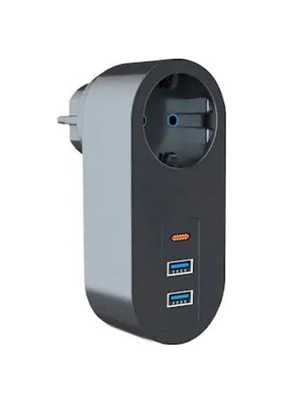 Akım Korumalı Usb Girişli Priz 2 Adet 250v Çocuk Koruması