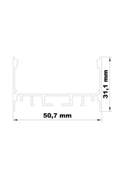 Alüminyum Linear Led Aydinlatma Profili 492990103