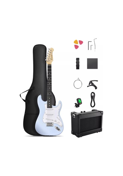 Donner Dst-80 St Elektro Gitar Seti Sonic Blue