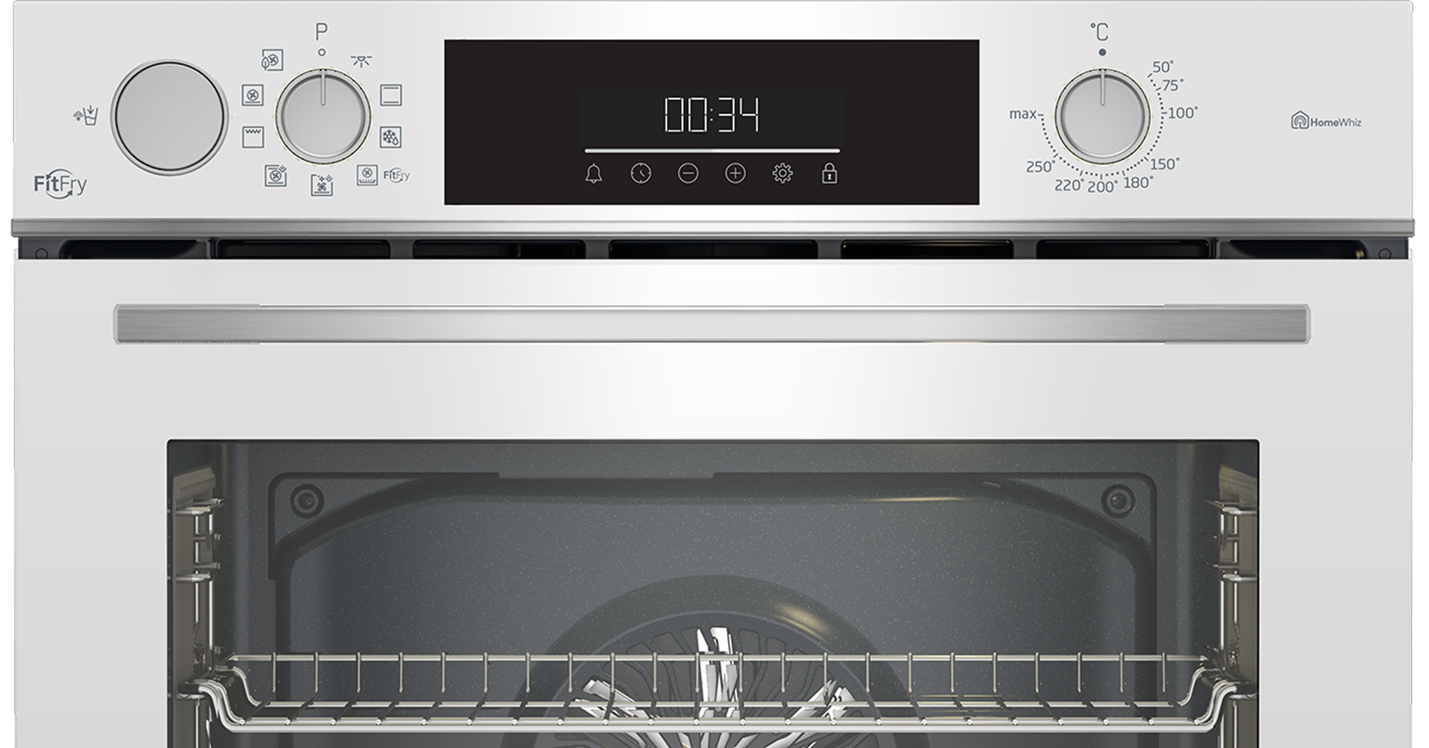 Beko BFC 632 B 72 L FitFry Buhar Destekli Fırın Beyaz