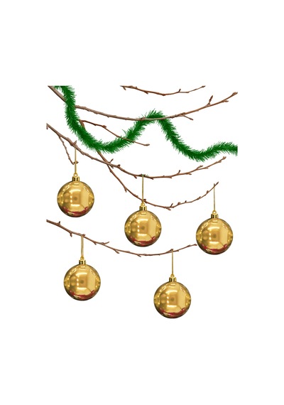 Waldern 10 Cm 24lü Gold