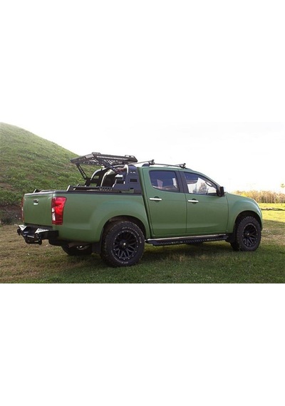 Isuzu D-max 2006 Uyumlu Sepetli Roll Bar Aqm-s10