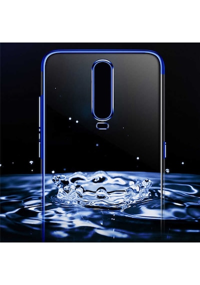 Xiaomi Redmi K30 Kılıf Zore Dört Köşeli Lazer Silikon Kılıf