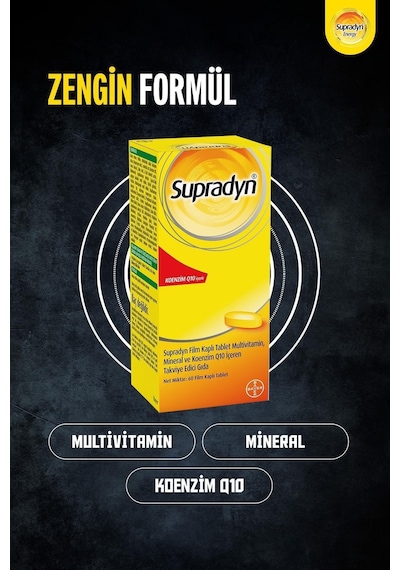 Supradyn Daily Koenzim Q10 60 Tablet