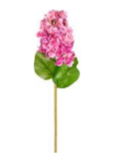 Yapay Ortanca Islak Dokulu Pembe 70 Cm Çok Renkli