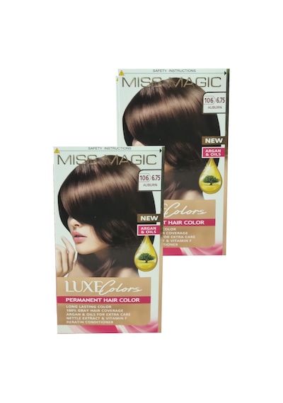 Miss Magic Saç Boyası 6.75 Kestane 2'li