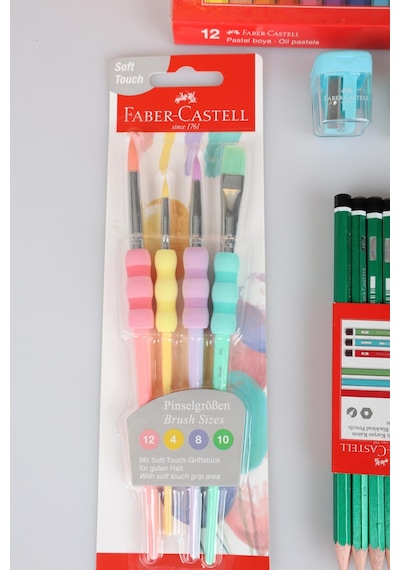 Orjinal Faber-castell Premium 102 Parça Boyama Seti Pastel Boya,boyama Kitabı,sulu Boya,oyun Hamuru