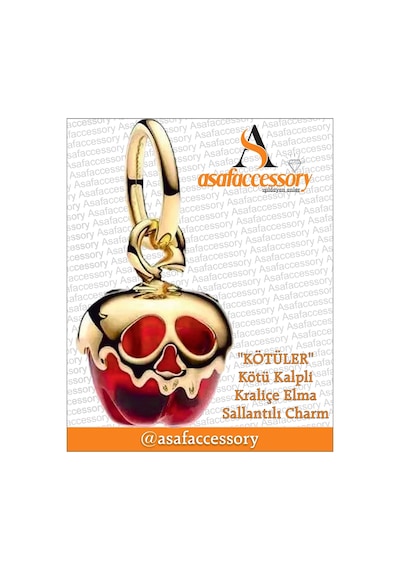 Kötüler Kötü Kalpli Kraliçe Elma Charm