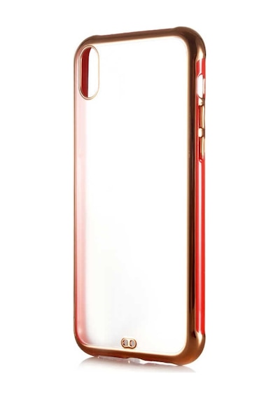 Apple Uyumlu iPhone XS Max 6.5 Kılıf Zore Voit Altın Renk Tasarımlı Kılı