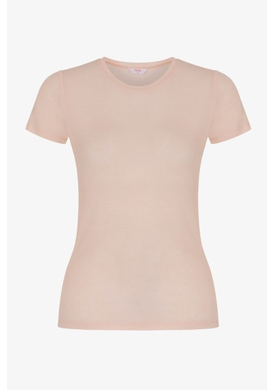 Penti Açık Pembe Termal Etkili Kısa Kollu Tişört Soft Pınk