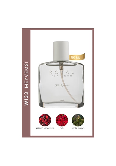 Royal Platinum W133 Kadın Parfüm EDP 50 ML