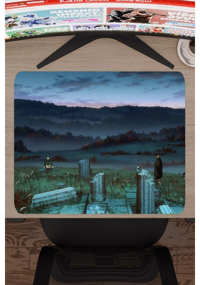 Vinland Saga Anime V2 - 48x40 Xl Gaming Kauçuk Kaymaz Taban Mouse Pad Fare Altlığı