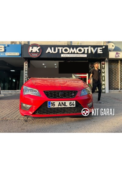 Kit Garaj Leon Mk3 Fr 2013-2016 Dinamik Ön Ek Plastik Boyasız
