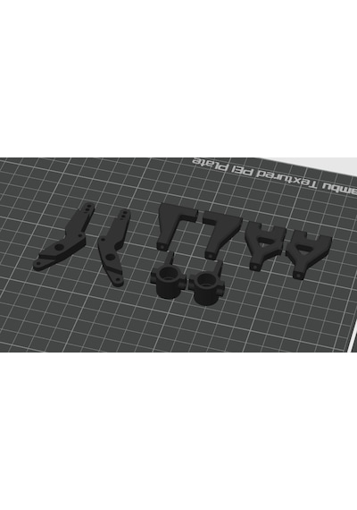 Tamiya Tt01-02 İçin Rwd Drift Dönüşüm Kiti