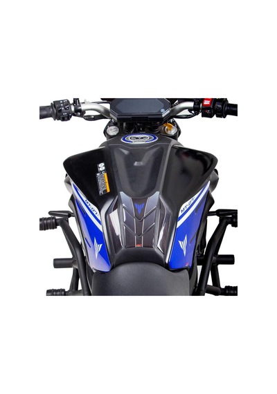 Gp Kompozit Yamaha Mt-07 2021-2024 Uyumlu Tank Pad Seti Mavi