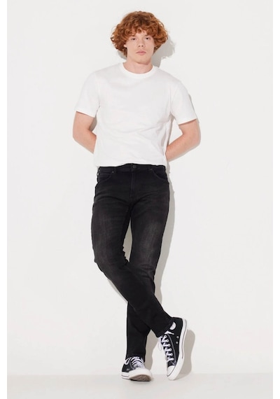 Lee Erkek Jean Pantolon Siyah L719ızhl L719 Luke Slim Tapered 24kmc8000009 Mc80001 Siyah
