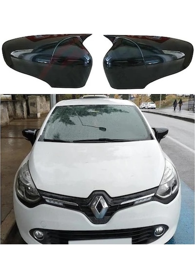 Clio 4 2012-2019 Batman Ayna Kapak Piano Black Omsa