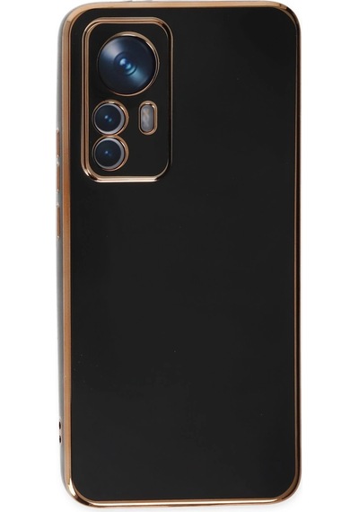 Uryport Xiaomi Mi 12t Pro Kılıf Volet Silikon - Siyah