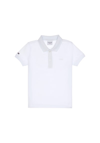 U.s. Polo Assn. Erkek Çocuk Beyaz Tişört Basic 50306495-vr013 Beyaz