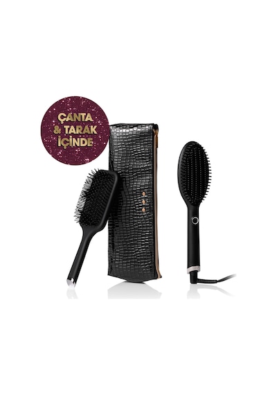 Ghd Glide Elektrikli Saç Tarağı Hediye Seti (Tarak + Isıya Dayanıklı Kılıf)