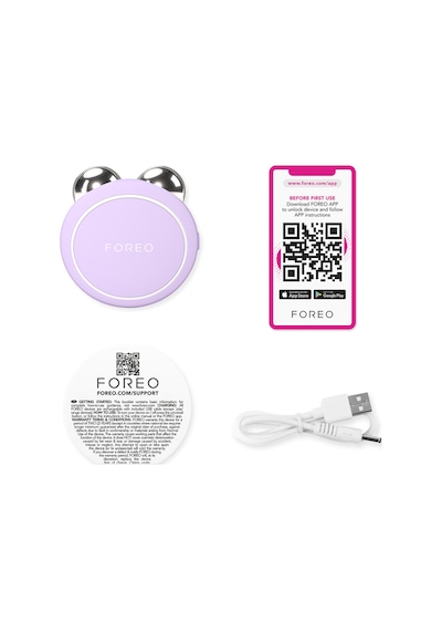 Foreo Bear 2 Go Akıllı Microcurrent Yüz Sıkılaştırma Cihazı, Lavender
