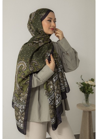 Mimiyum Miras Desen-soft Şal - Model 11 Çok Renkli