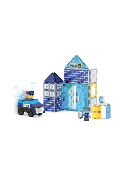 Magna-tıles - Police Station - 35 Parça