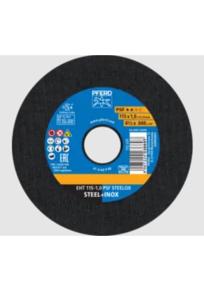 Pferd 115x1mm İnox Kesici Taş Germany 5 Adet