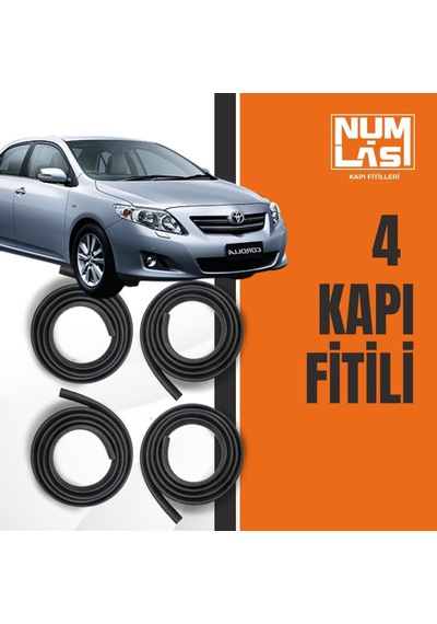 Toyota Corolla 2007-2013 4 Kapı Fitili-a Kalite-numlas-nm5804
