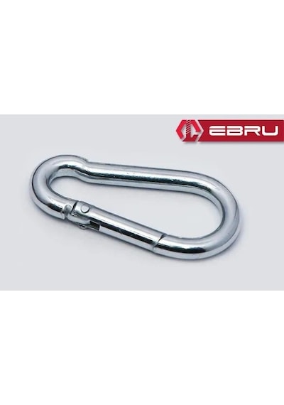 Tedar Yaylı Karabina, Çengel, Kanca 10mm - 25 Adet Najmaddin